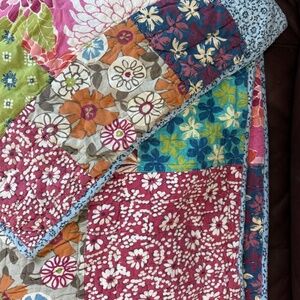 patchwork quilt (full/queen) + sham